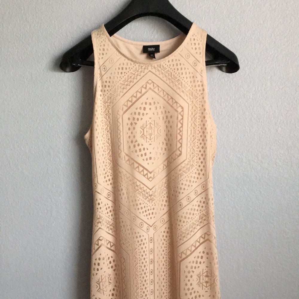 NWOT burnout maxi dress